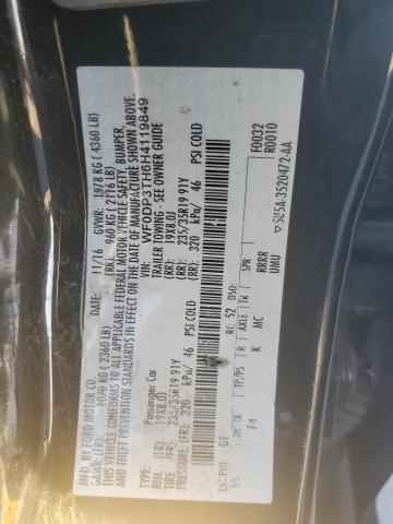 2017 FORD FOCUS RS WF0DP3TH6H4119849