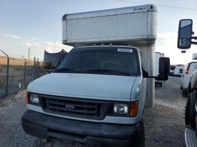 FORD ECONOLINE 2007 white  gas 1FDXE45S47DB15846 photo #1