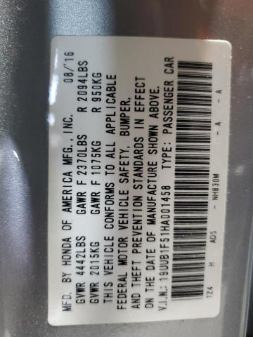 2017 ACURA TLX TECH 19UUB1F51HA001458  71410154