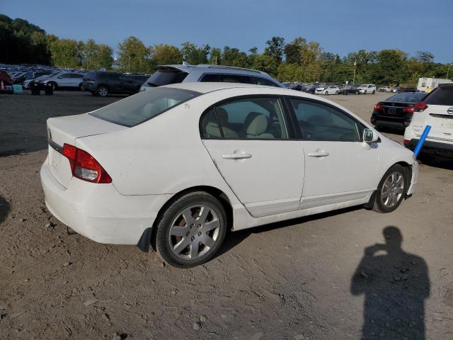 HONDA CIVIC LX 2010 white sedan 4d gas 2HGFA1F5XAH551258 photo #4