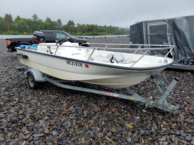 BOST BOAT W TRL 2004 white   BWCE5185H304 photo #1