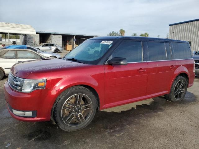 FORD FLEX SEL 2014 red  gas 2FMGK5C8XEBD34609 photo #1