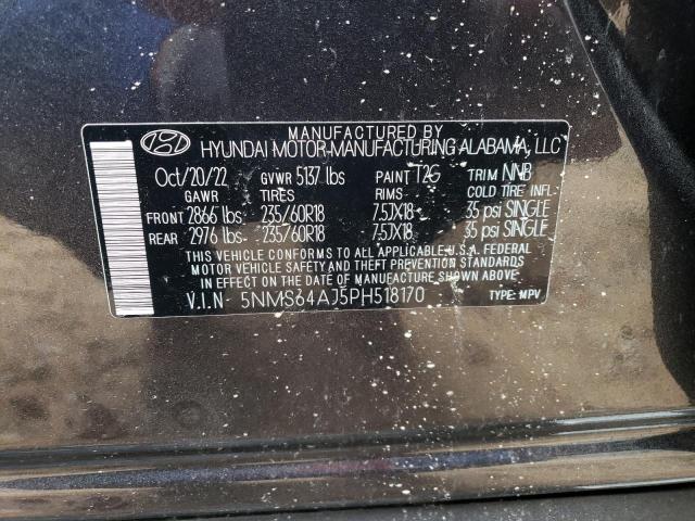 2023 HYUNDAI SANTA FE X - 5NMS64AJ5PH518170