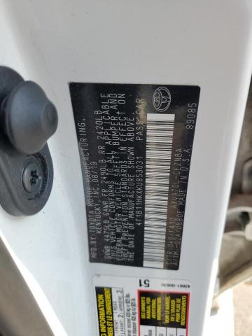 2019 TOYOTA CAMRY L - 4T1B11HKXKU853031