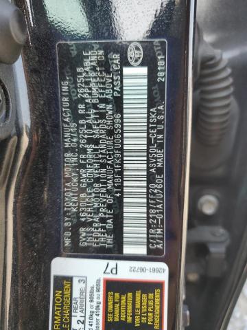 VIN 4T1BF1FK9FU065996 2015 Toyota Camry, LE no.12