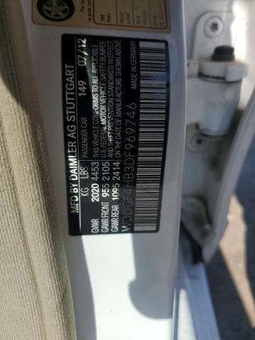 WDDGF4HB3DF969746 2013 MERCEDES-BENZ C 250