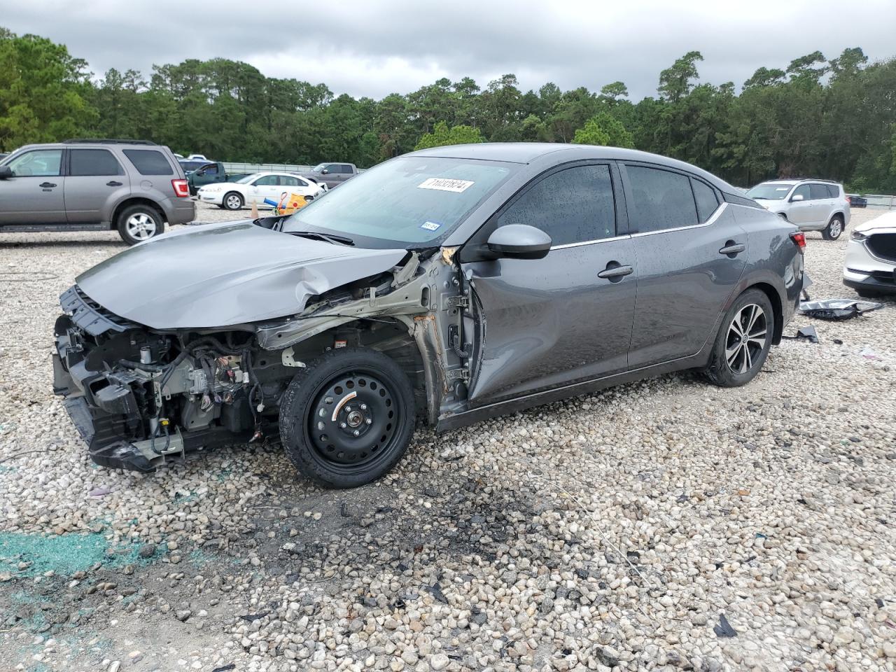 Lot #2886354032 2022 NISSAN SENTRA SV