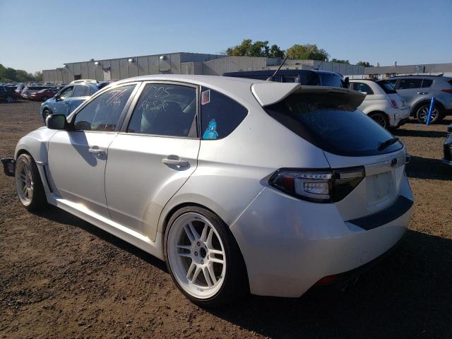 SUBARU IMPREZA WR 2013 white  gas JF1GR7E62DG882396 photo #3