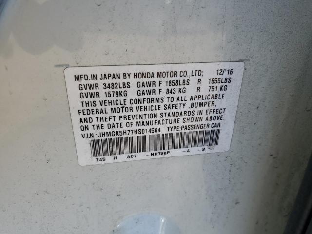 2017 HONDA FIT EX - JHMGK5H77HS014564