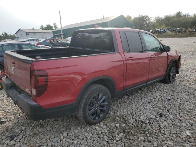 HONDA RIDGELINE 2023 red  gas 5FPYK3F1XPB050292 photo #4