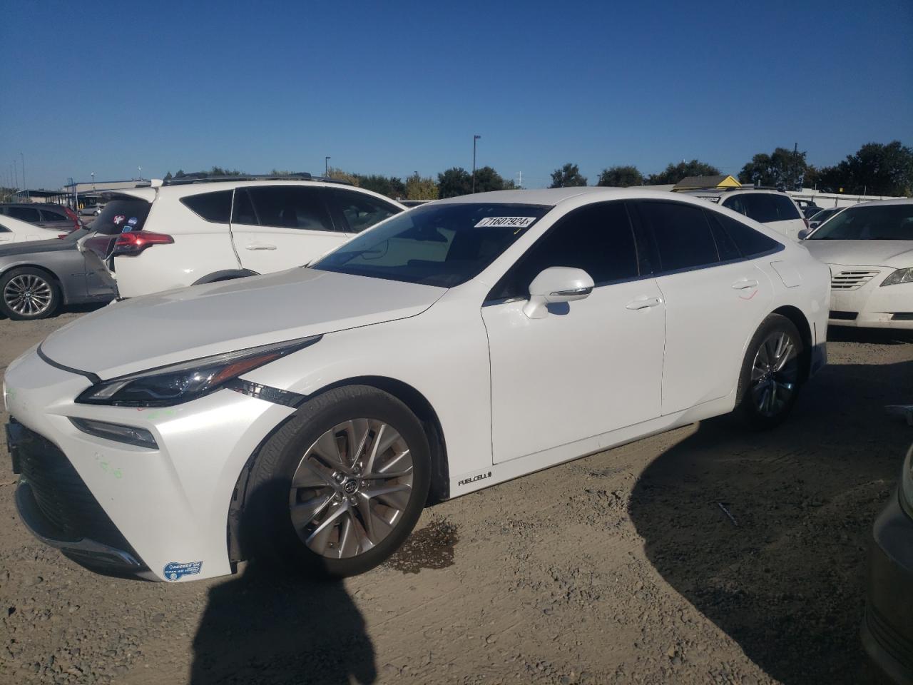 Lot #2994068252 2021 TOYOTA MIRAI XLE