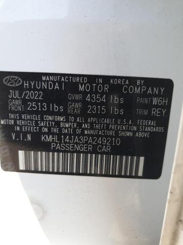 2023 HYUNDAI SONATA SEL - KMHL14JA3PA249210