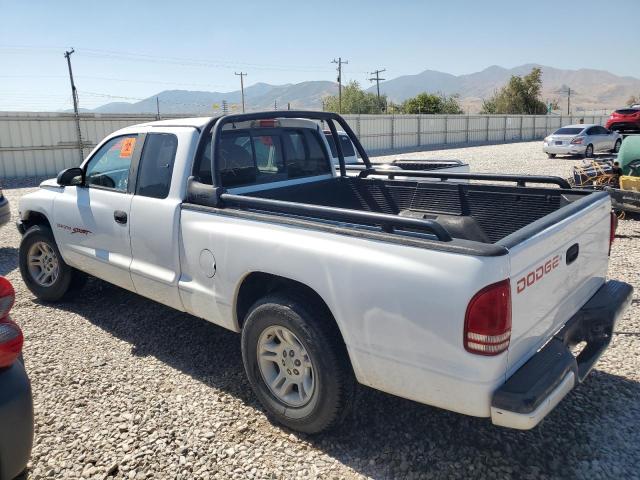 DODGE DAKOTA 1999 white  gas 1B7GL22Y6XS108819 photo #3