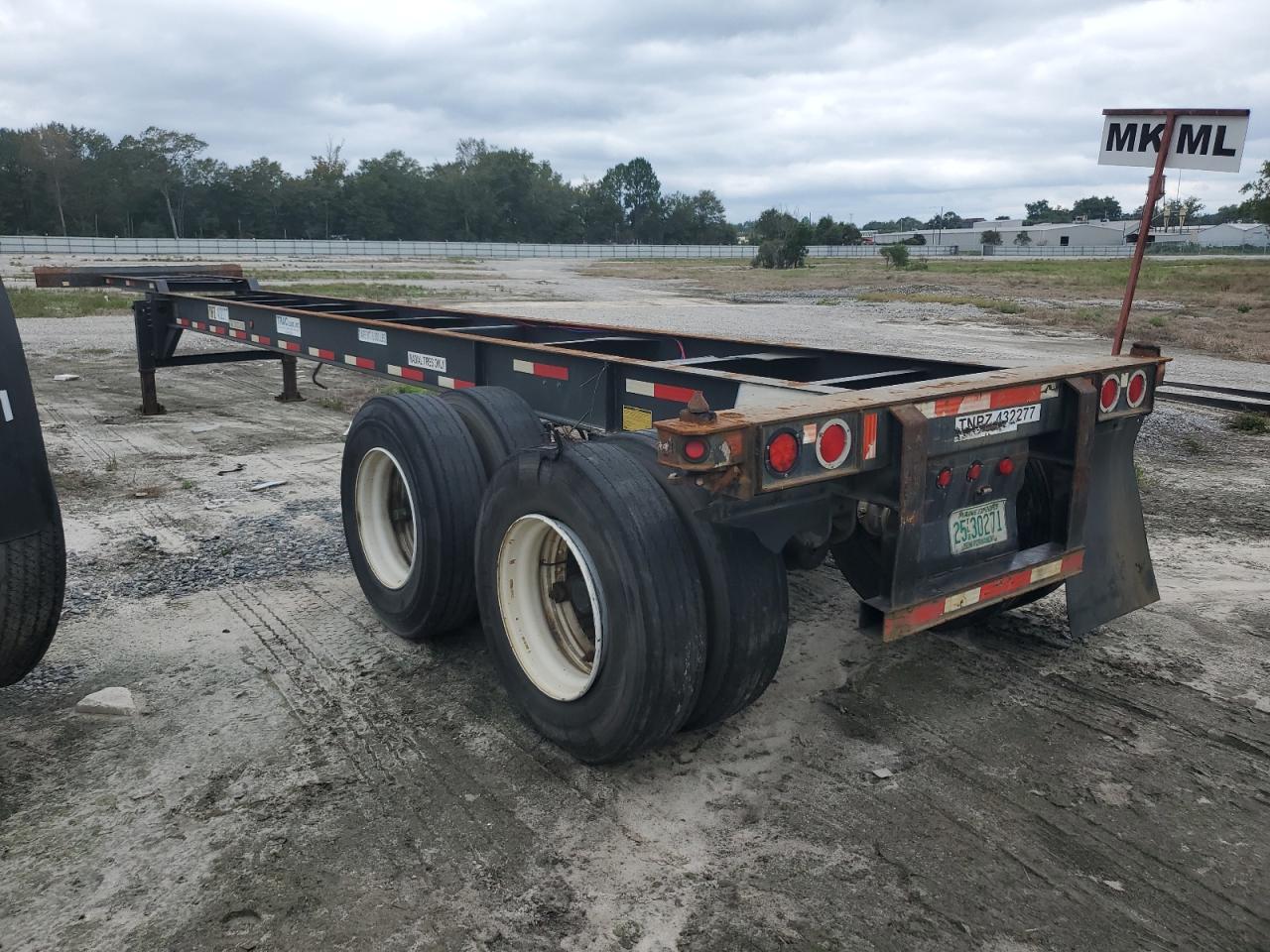 Lot #2942774748 2005 CIMC TRAILER