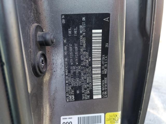 VIN 5TDZK3DC6FS529420 2015 Toyota Sienna no.13