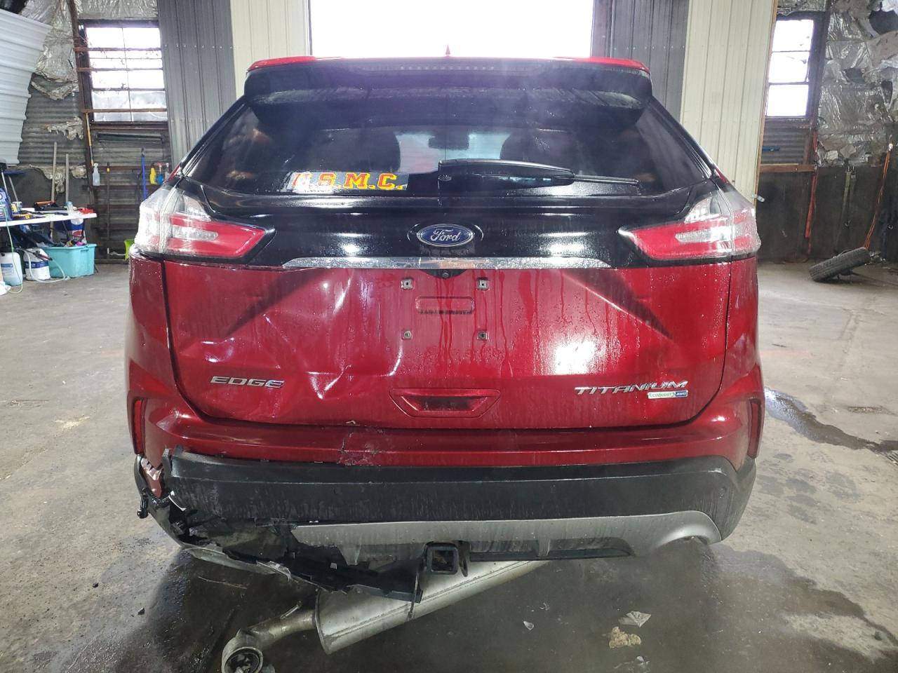 Lot #3030477462 2019 FORD EDGE TITAN