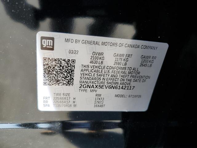 2022 CHEVROLET EQUINOX LS - 2GNAX5EV6N6142117