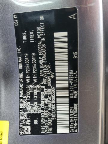 2017 TOYOTA SIENNA SE - 5TDXZ3DC1HS855907