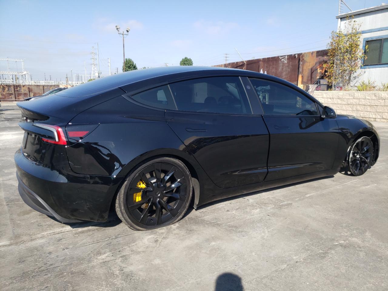 Lot #2972634093 2024 TESLA MODEL 3