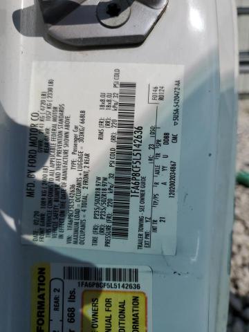 2020 FORD MUSTANG GT - 1FA6P8CF5L5142636