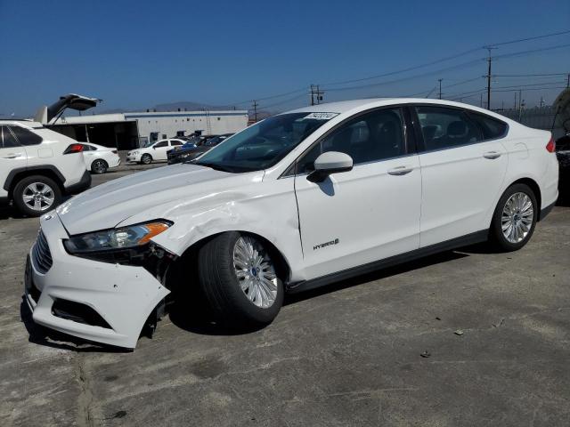 VIN 3FA6P0UU9ER142217 2014 Ford Fusion, S Hybrid no.1