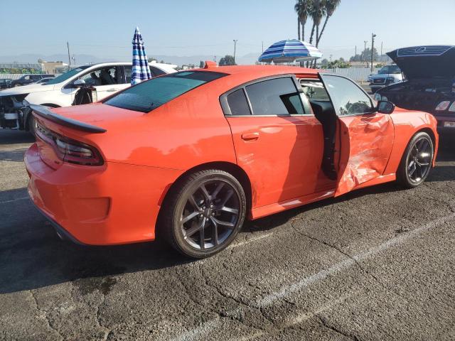 DODGE CHARGER GT 2020 orange  flexible fuel 2C3CDXHG7LH176446 photo #4