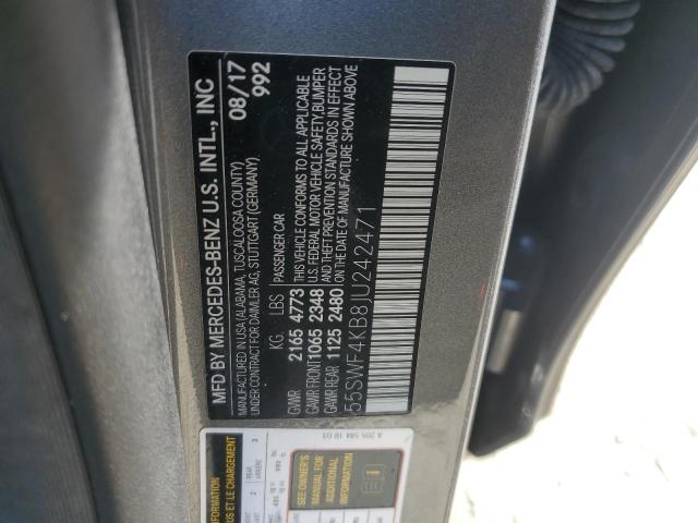 2018 MERCEDES-BENZ C 300 4MAT - 55SWF4KB8JU242471