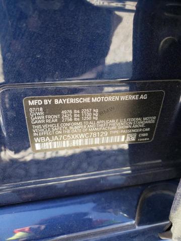 2019 BMW 530 XI - WBAJA7C5XKWC78129
