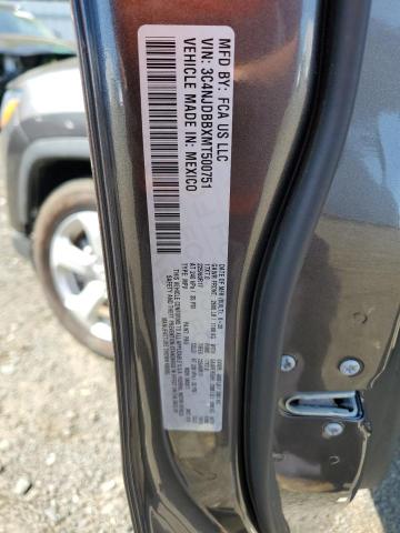 2021 JEEP COMPASS LA - 3C4NJDBBXMT500751