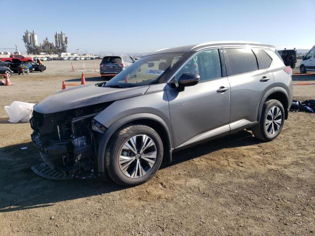 NISSAN ROGUE SV 2021 gray  gas 5N1AT3BA6MC739876 photo #1