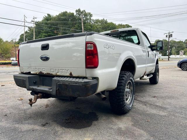 FORD F250 SUPER 2008 white pickup gas 1FTNF21558EE52454 photo #4