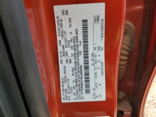 2022 FORD RANGER XL - 1FTER4EH7NLD06555