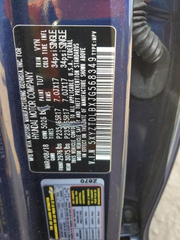 2018 HYUNDAI SANTA FE S - 5XYZTDLBXJG568349