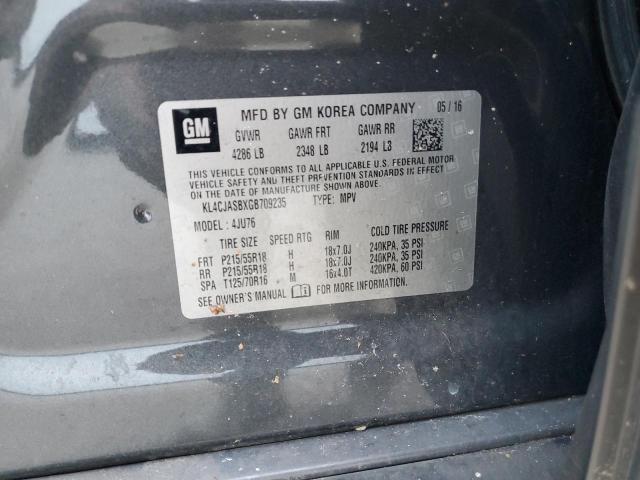 2016 BUICK ENCORE - KL4CJASBXGB709235