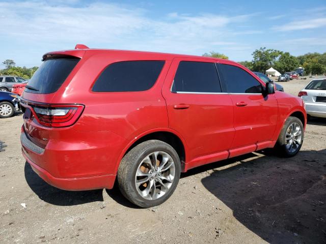 DODGE DURANGO GT 2020 red  flexible fuel 1C4RDJDG8LC247360 photo #4