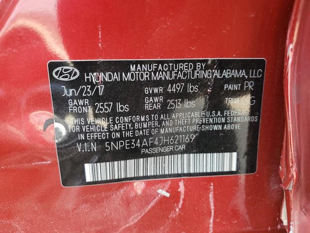 2018 HYUNDAI SONATA SPO - 5NPE34AF4JH621169