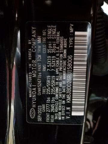 2024 HYUNDAI TUCSON SEL - KM8JBDD26RU158006