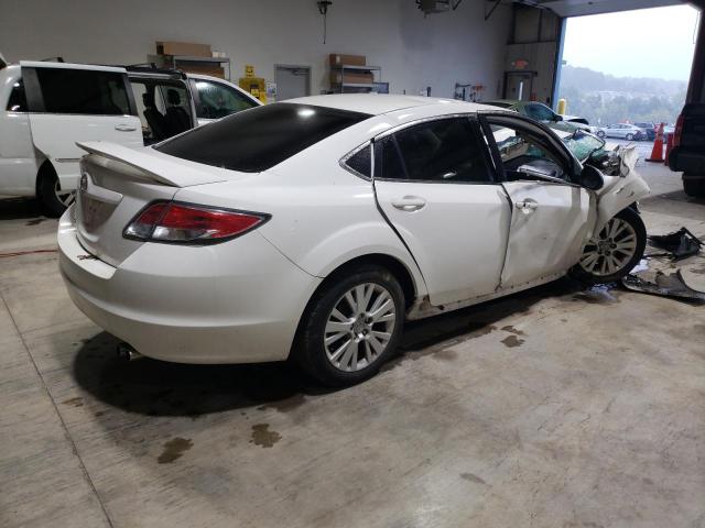 MAZDA 6 I 2009 white  gas 1YVHP82A095M36666 photo #4