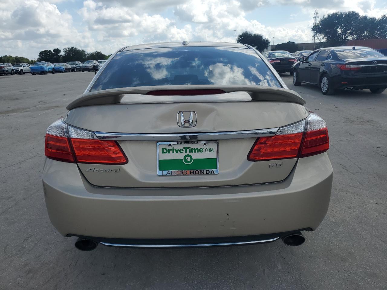 Lot #2840672149 2014 HONDA ACCORD EXL