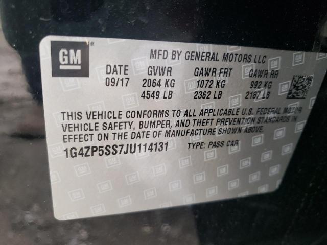 2018 BUICK LACROSSE E 1G4ZP5SS7JU114131