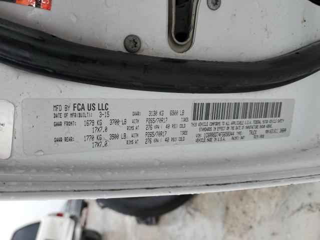 2015 RAM 1500 SLT - 1C6RR6GT4FS658344