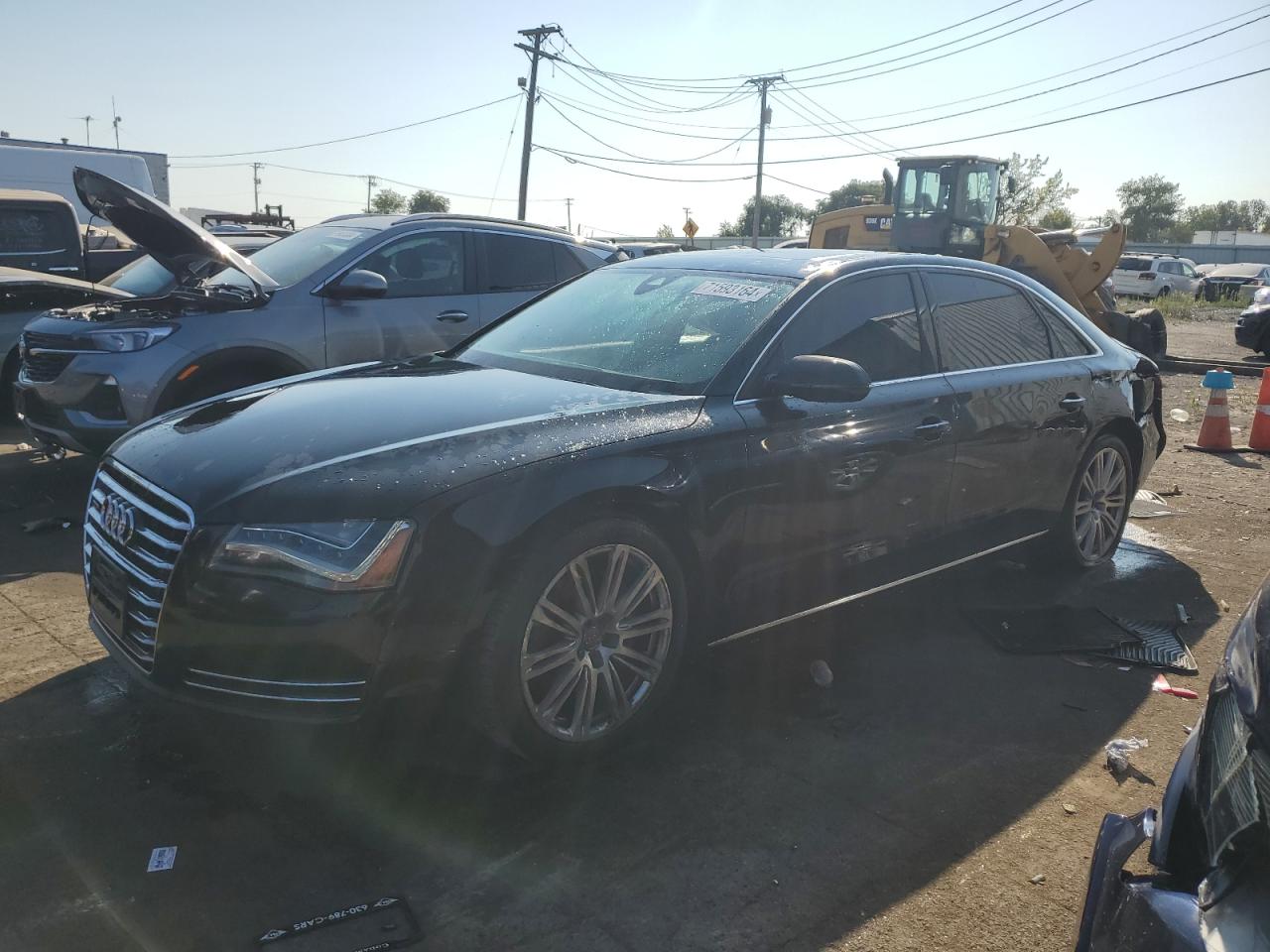 Lot #2895577419 2014 AUDI A8 L QUATT