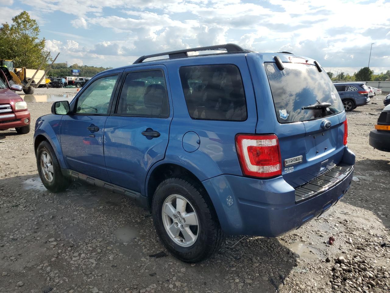 FORD ESCAPE XLT 2010 blue  gas 1FMCU9D76AKC60174 photo #3