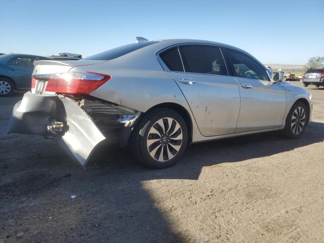 HONDA ACCORD HYB 2014 silver sedan 4d hybrid engine 1HGCR6F31EA010420 photo #4