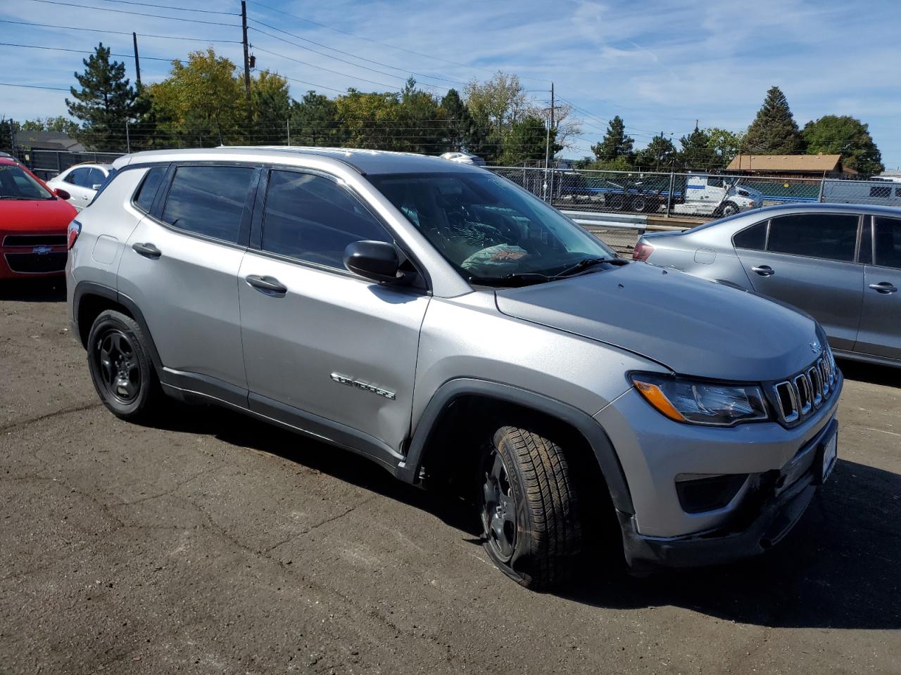 Lot #2928867692 2019 JEEP COMPASS SP