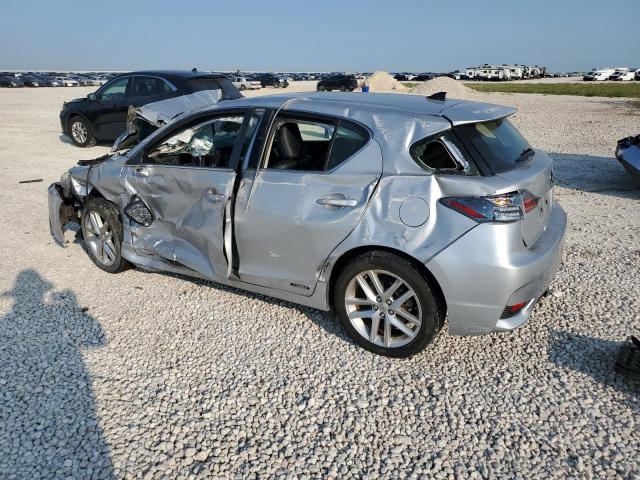 LEXUS CT 200 2016 silver hatchbac hybrid engine JTHKD5BH9G2265199 photo #3