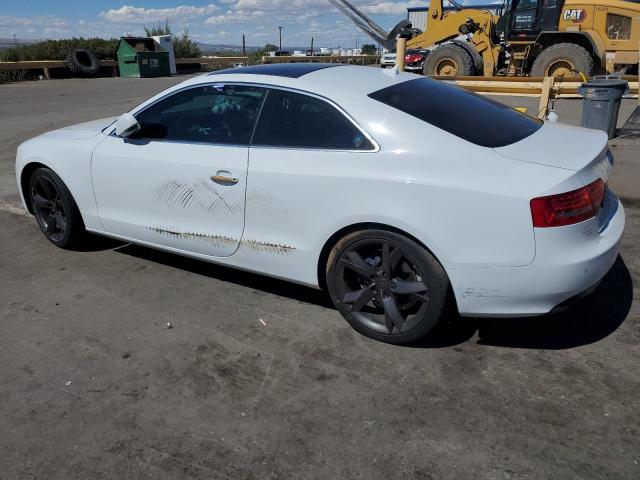 AUDI A5 PREMIUM 2012 white coupe gas WAULFAFR2CA027235 photo #3