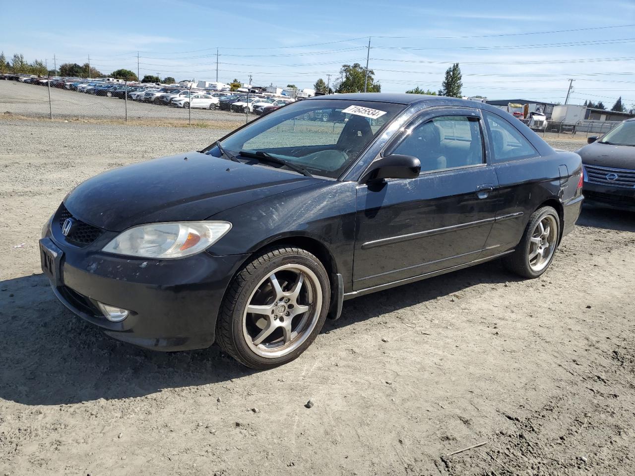 Lot #2836058544 2005 HONDA CIVIC LX