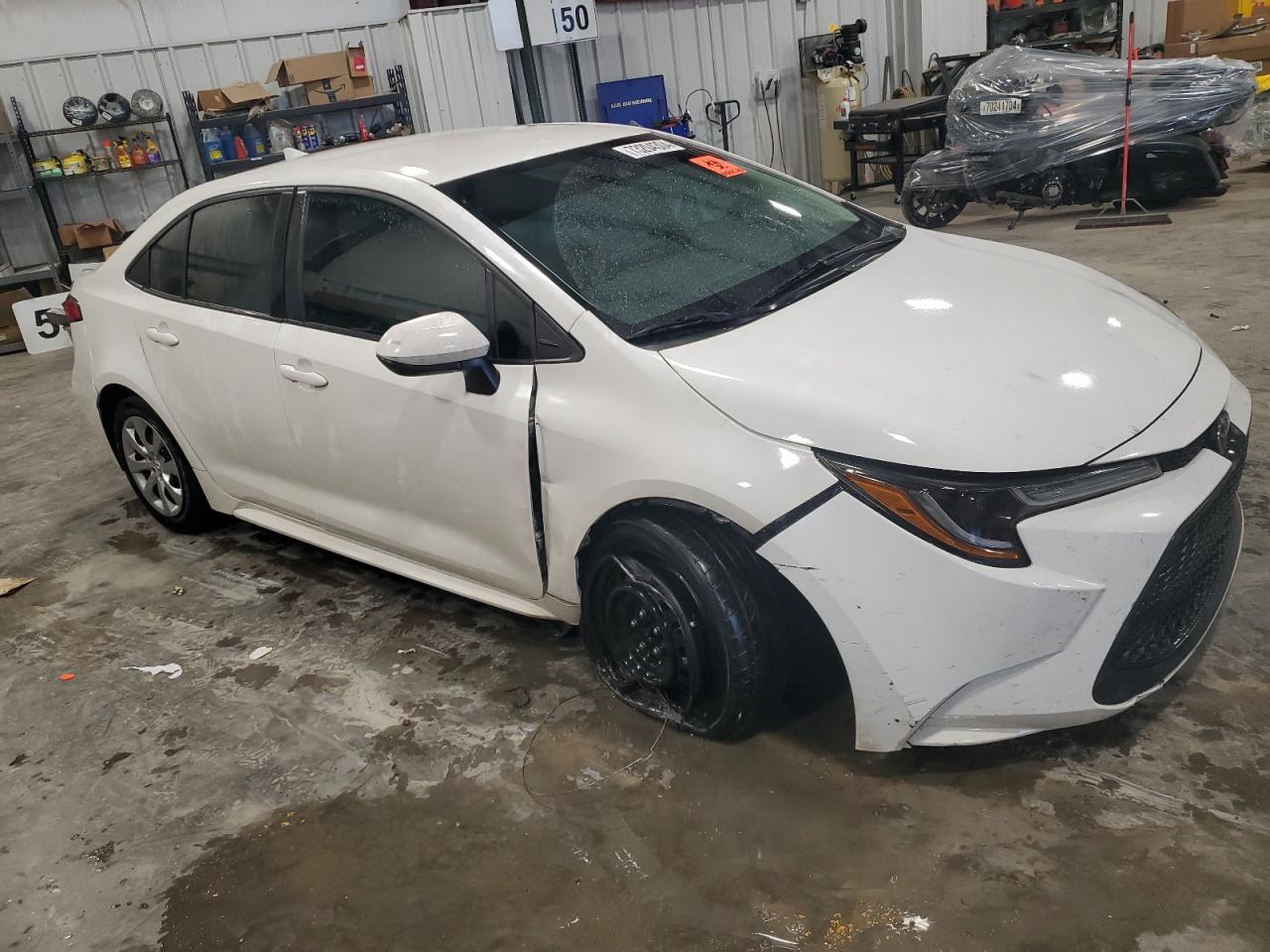 Lot #2874501451 2020 TOYOTA COROLLA LE