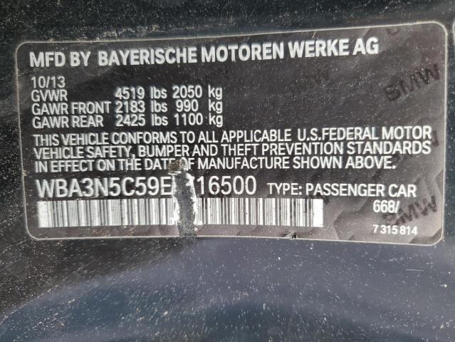 VIN WBA3N5C59EF716500 2014 BMW 4 Series, 428 XI no.12